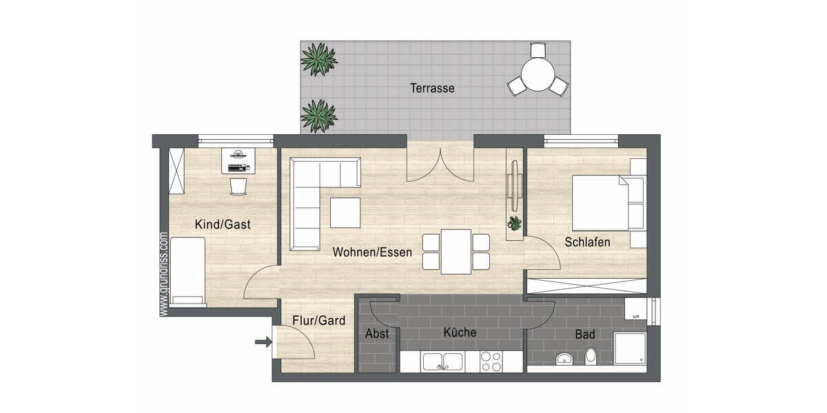 Etagenwohnung Sulzfeld - 3 Zimmer, 77 m&sup2;, 394.690&euro; | Angebot:25660536