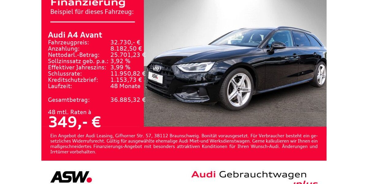 Audi A4 78.500 km 32.730 &euro; Heilbronn 74074