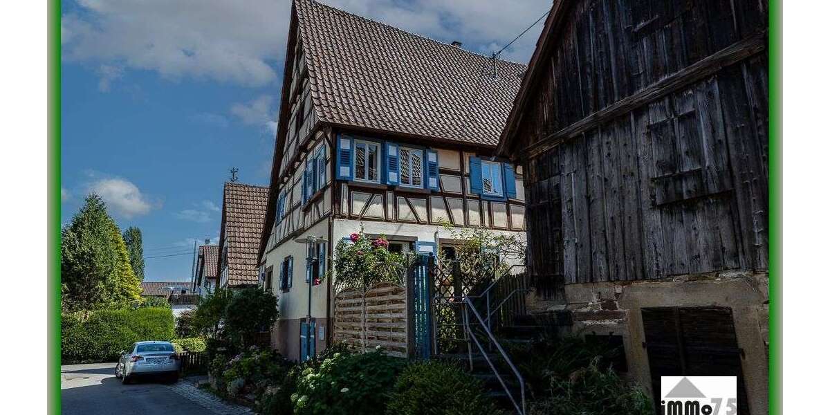 Einfamilienhaus Vaihingen/Enz - Teilort Teilort - 8 Zimmer, 160 m&sup2;, 349.000&euro; | Angebot:25258394