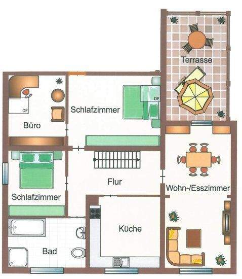 Mehrfamilienhaus, Wohnhaus Wiesloch - 6 Zimmer, 165 m&sup2;, 349.000&euro; | Angebot:25768354