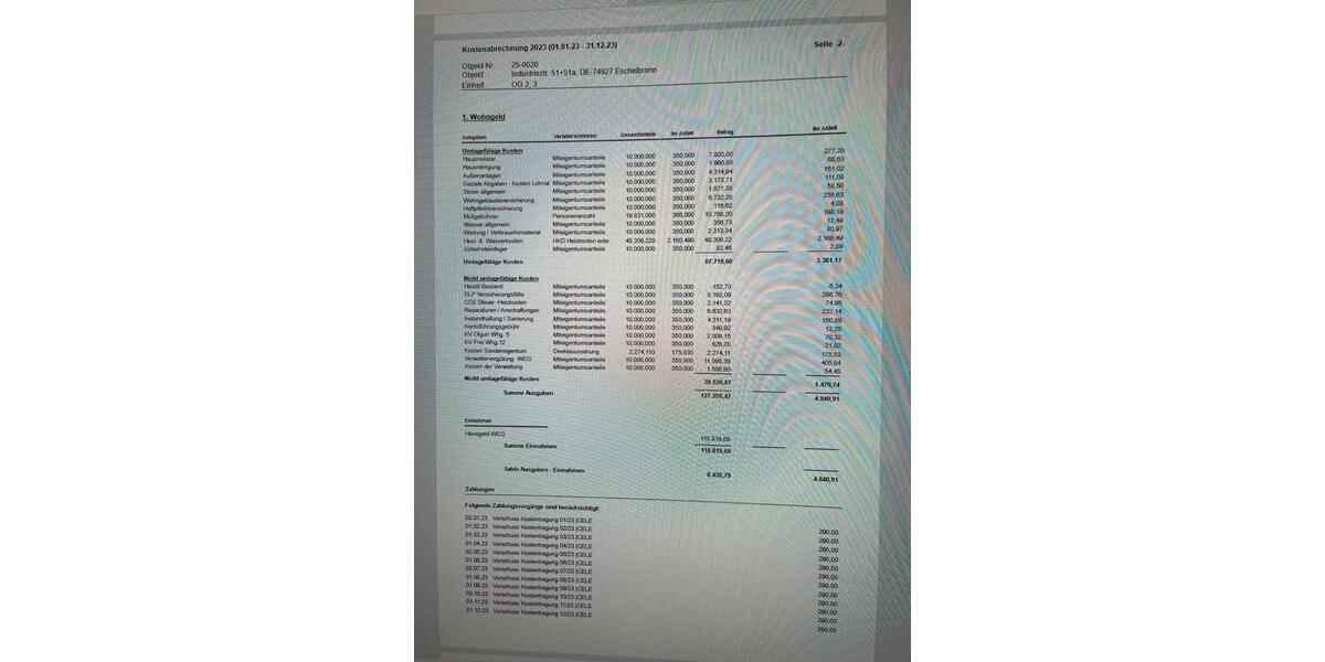 Etagenwohnung Sinsheim - 2 Zimmer, 57 m&sup2;, 750&euro; | Angebot:23841692