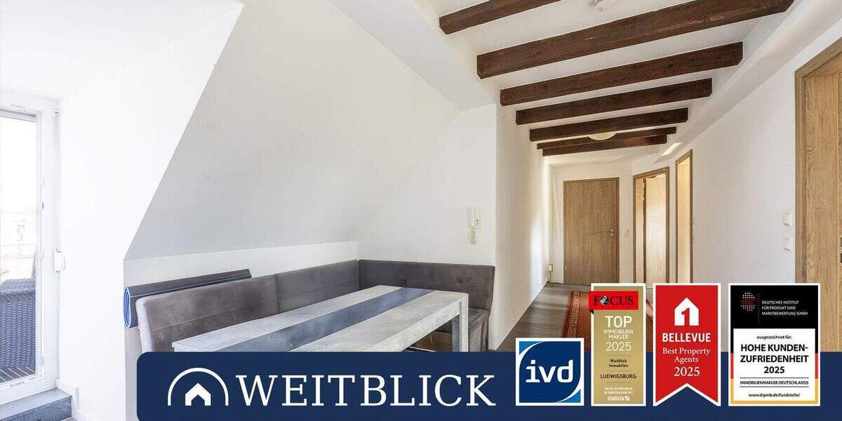 Etagenwohnung Kirchheim am Neckar - 5 Zimmer, 120 m&sup2;, 279.000&euro; | Angebot:25775327