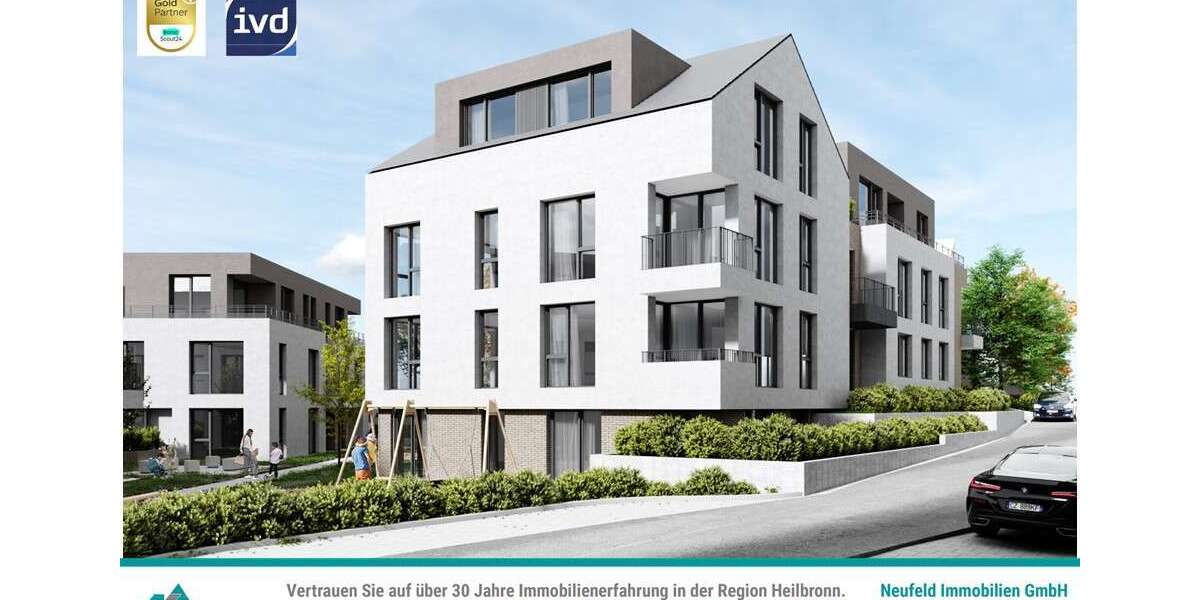 Etagenwohnung Oedheim - 2 Zimmer, 52 m&sup2;, 885&euro; | Angebot:23950341