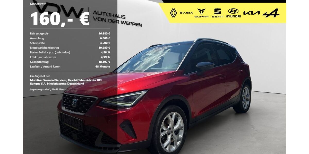Seat Arona 64.000 km 16.380 &euro; Mosbach 74821