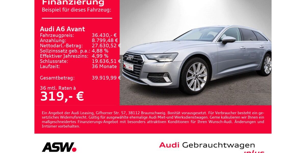 Audi A6 59.900 km 36.430 &euro; Heilbronn 74074
