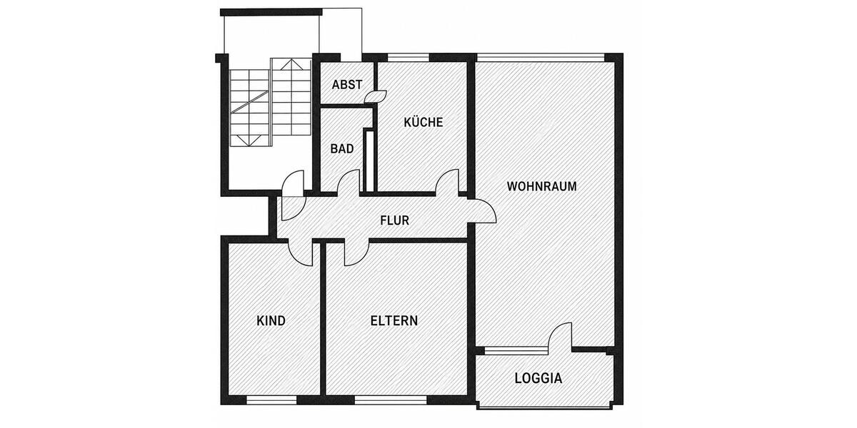 Hochparterre Wiesloch - 3 Zimmer, 77 m&sup2;, 920&euro; | Angebot:26663435