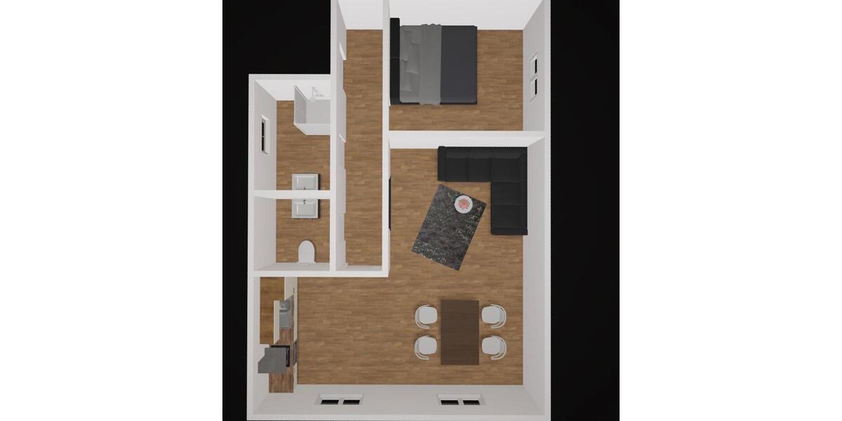 Dachgeschoßwohnung Mosbach - 2 Zimmer, 63 m&sup2;, 930&euro; | Angebot:24801943