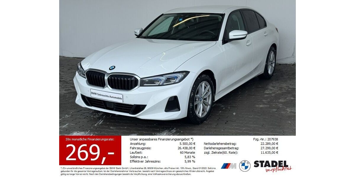 BMW 320 172.314 km 24.880 &euro; Heilbronn 74074