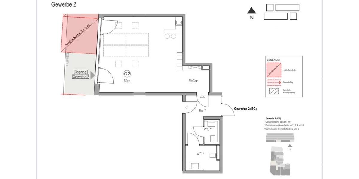 Gewerbeobjekt Heilbronn Kernstadt - 819&euro; | Angebot:25352510