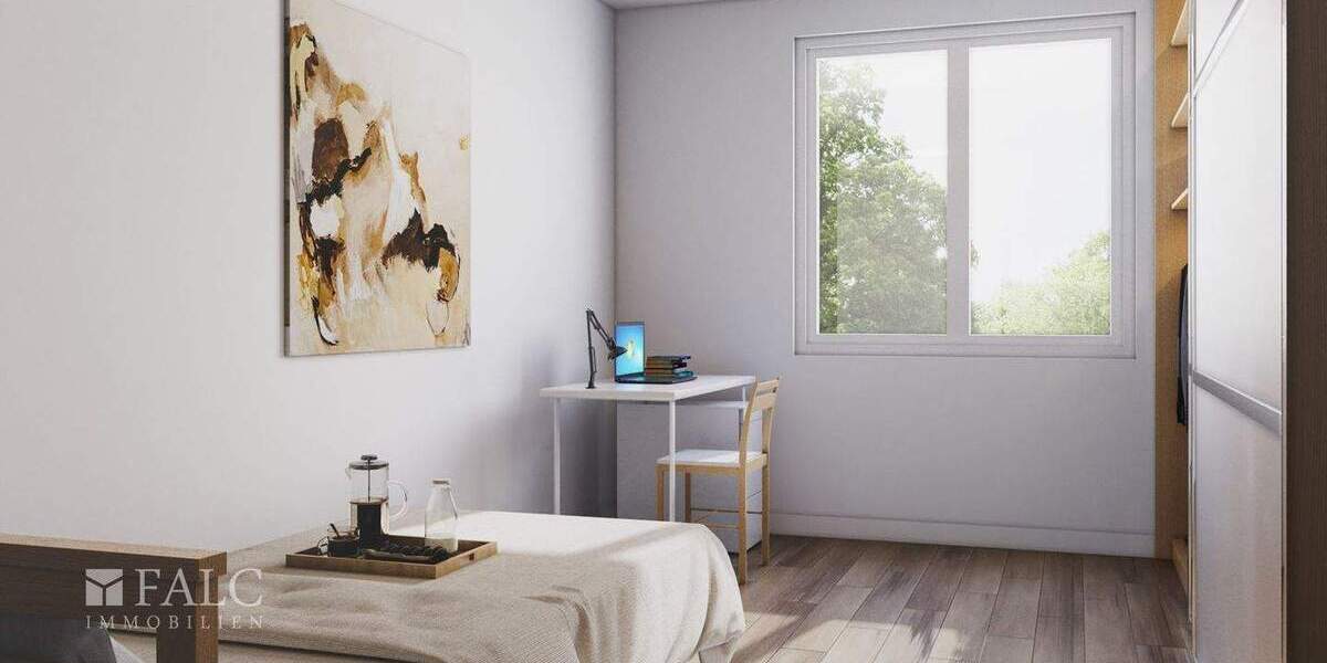 Etagenwohnung Wiesloch Baiertal - 4 Zimmer, 91 m&sup2;, 458.000&euro; | Angebot:25697190