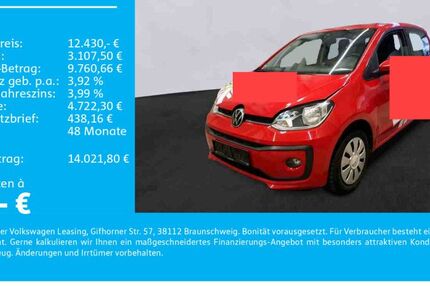 VW up! 56.500 km 12.430 &euro; Neckarsulm 74172