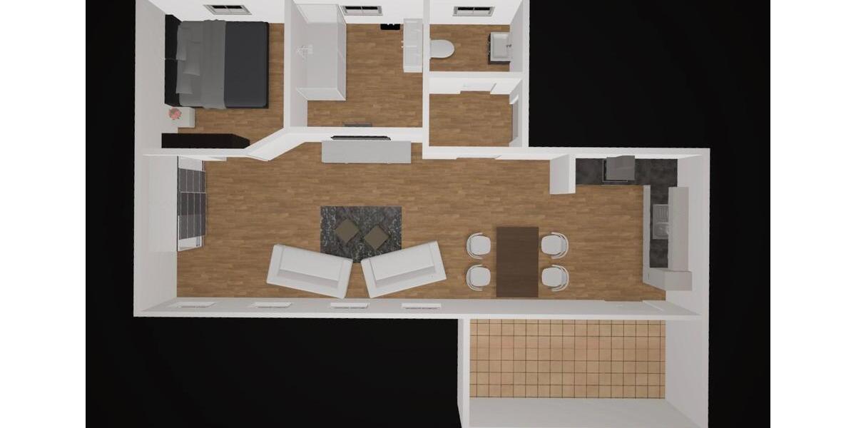 Etagenwohnung Mosbach - 2 Zimmer, 75 m&sup2;, 1.100&euro; | Angebot:24801944