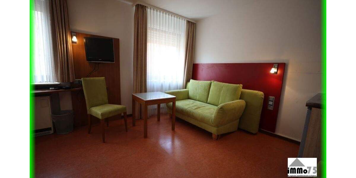 Etagenwohnung Mühlacker Dürrmenz - 1 Zimmer, 24 m&sup2;, 409&euro; | Angebot:25694859