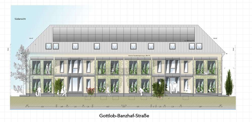 Etagenwohnung Neckarsulm - 3.5 Zimmer, 57 m&sup2;, 832&euro; | Angebot:25326531