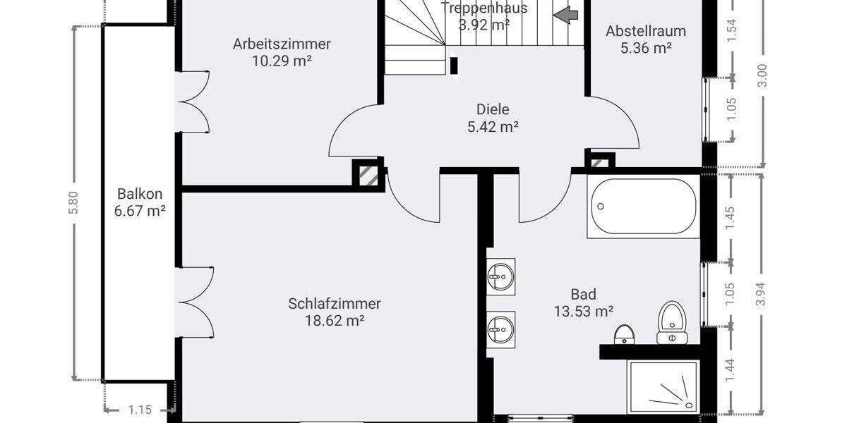 Einfamilienhaus Heilbronn Kernstadt - 3 Zimmer, 113 m&sup2;, 698.000&euro; | Angebot:25837072