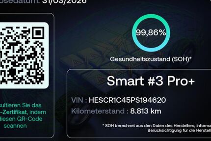 Smart #3 8.810 km 31.999 &euro; Bruchsal 76646