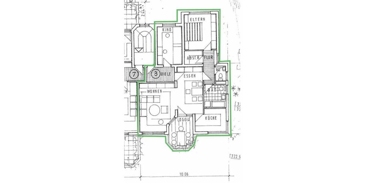 Etagenwohnung Niefern-Öschelbronn Öschelbronn - 3.5 Zimmer, 91 m&sup2;, 1.050&euro; | Angebot:25081520