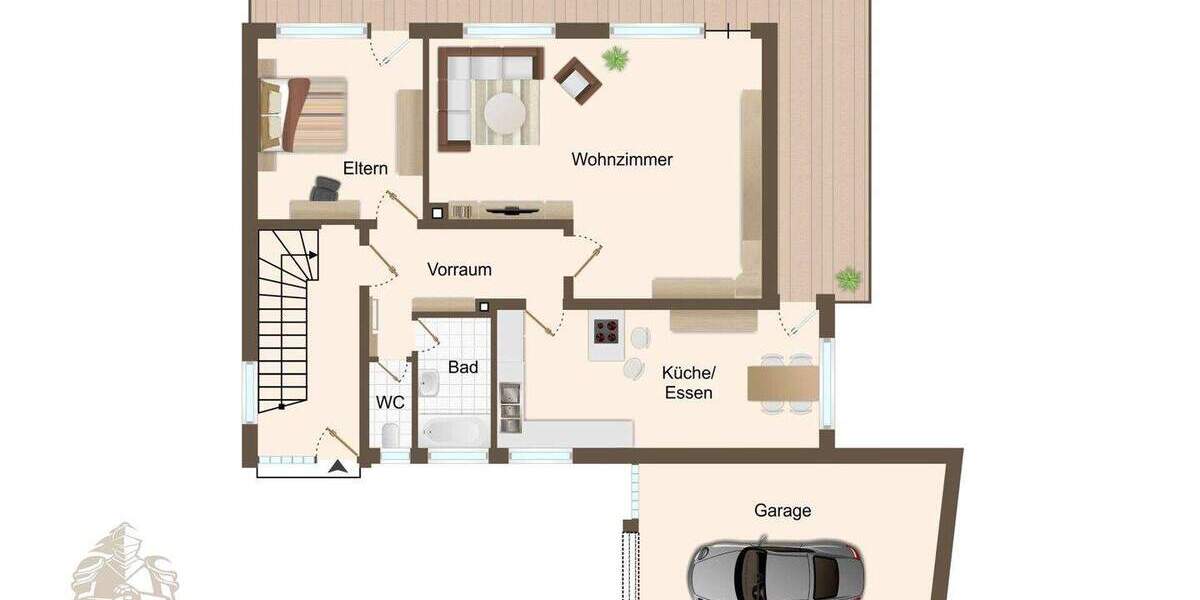 Einfamilienhaus Gundelsheim / Bachenau Bachenau - 8 Zimmer, 186 m&sup2;, 495.000&euro; | Angebot:25742871