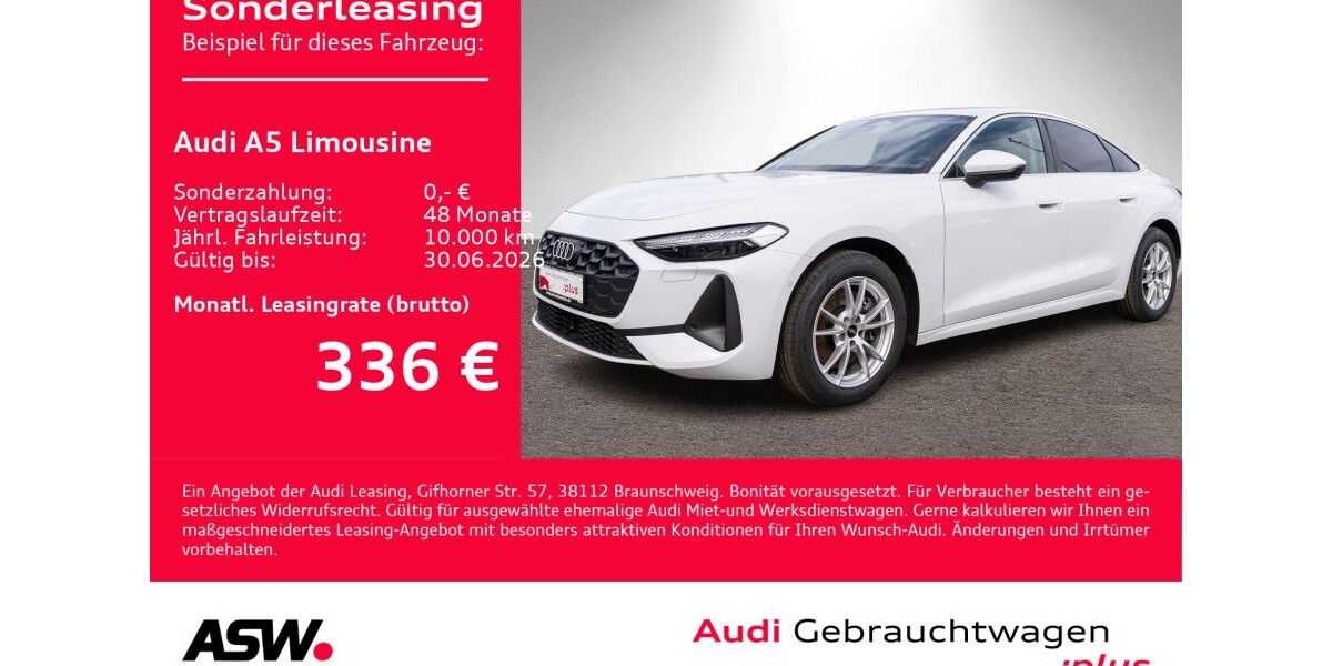 Audi A5 29.300 km 43.390 &euro; Heilbronn 74074