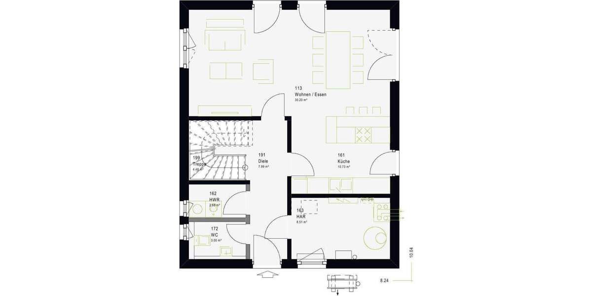 Einfamilienhaus Kraichtal Münzesheim - 5 Zimmer, 123 m&sup2;, 481.000&euro; | Angebot:25666377
