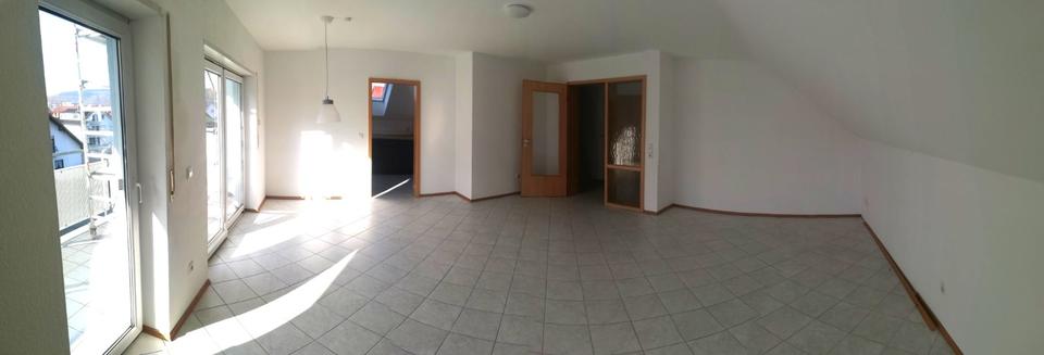 Dachgeschoßwohnung Mühlhausen - 4 Zimmer, 106 m&sup2;, 1.350&euro; | Angebot:25262535