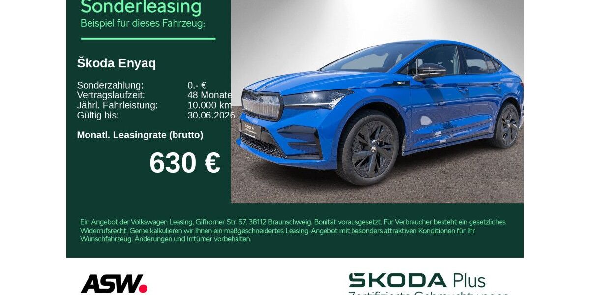 Skoda Enyaq 14.990 km 48.690 &euro; Bad Rappenau 74906