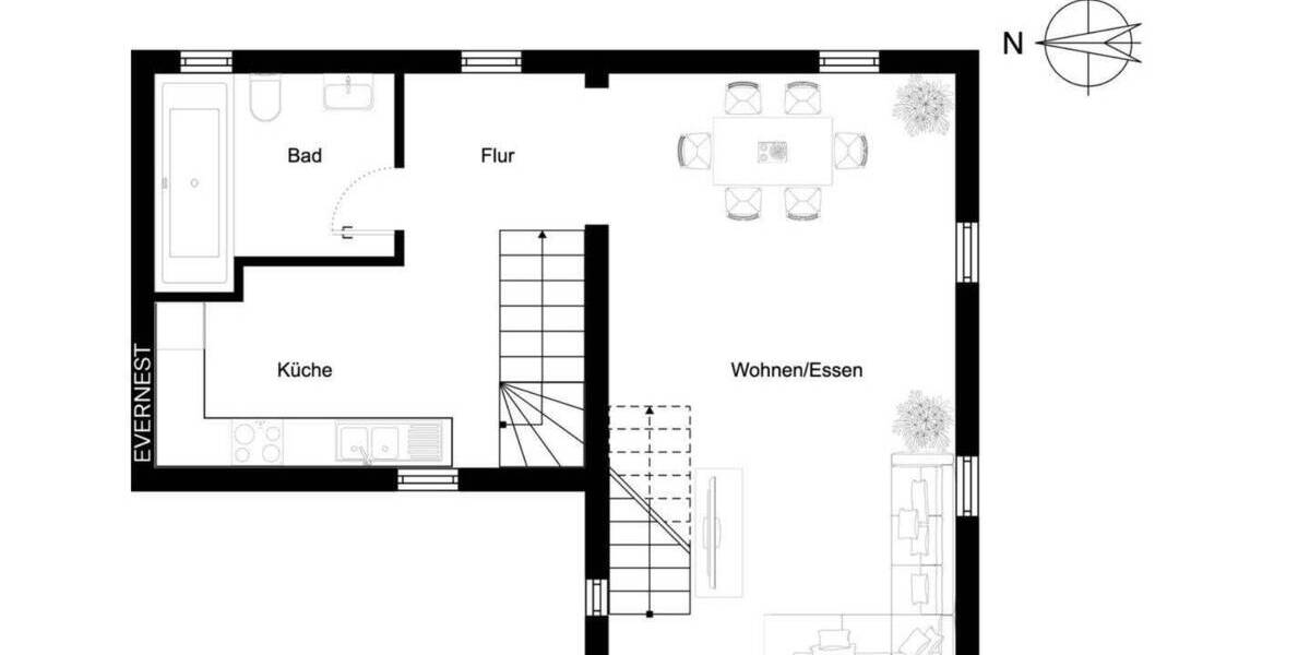 Reihenendhaus Waibstadt - 3 Zimmer, 75 m&sup2;, 185.000&euro; | Angebot:25836516