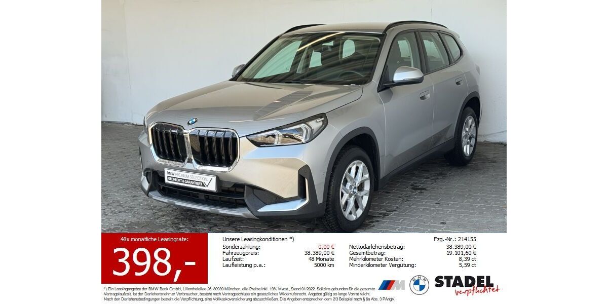 BMW X1 7.069 km 38.790 &euro; Heilbronn 74074