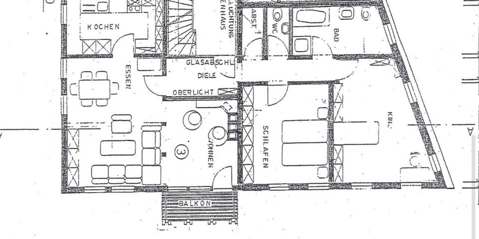Etagenwohnung Gundelsheim - 3 Zimmer, 102 m&sup2;, 1.330&euro; | Angebot:25143885