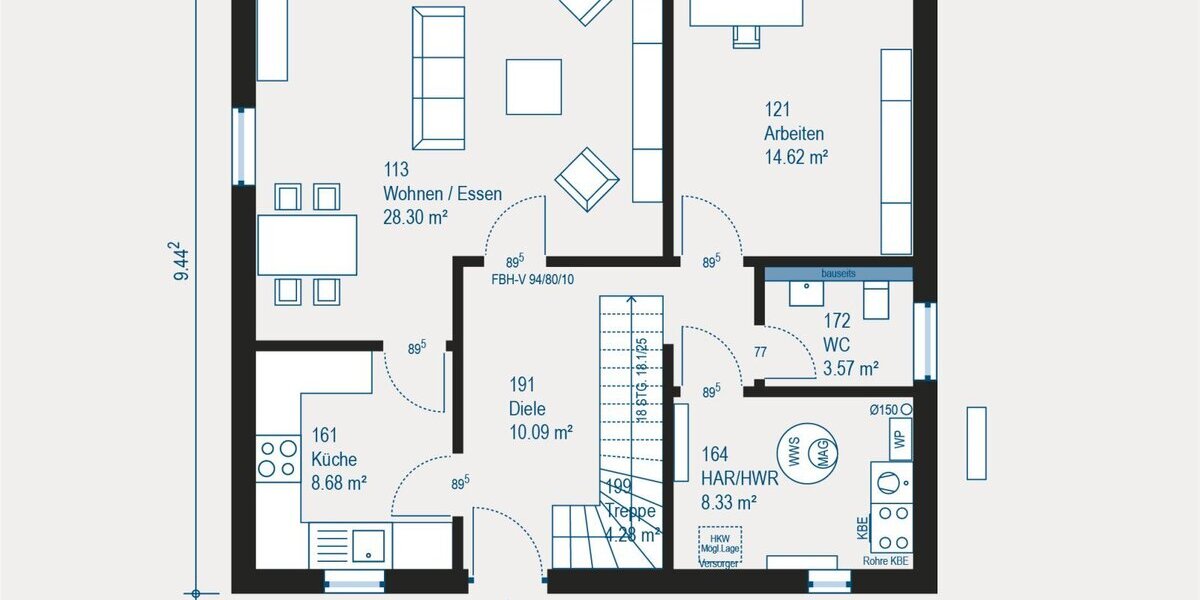 Mehr Freiraum, mehr Zuhause - Euer Traumhaus Home 7 wartet - Einfamilienhaus Eisingen | Angebot:27333248
