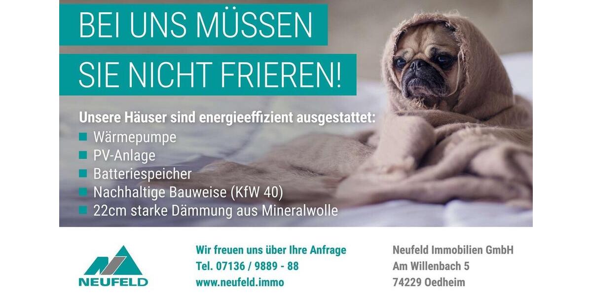 Erdgeschoßwohnung Oedheim - 2 Zimmer, 64 m&sup2;, 995&euro; | Angebot:22835404