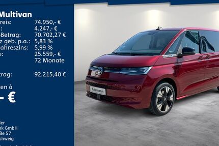 VW T7 Multivan 8.892 km 74.950 &euro; Mosbach 74821
