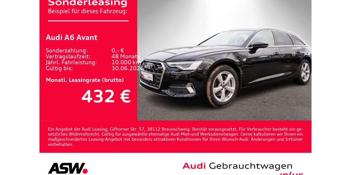 Audi A6 29.400 km 44.390 &euro; Heilbronn 74074