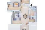 Etagenwohnung Lauffen am Neckar - 3 Zimmer, 89 m&sup2;, 1.200&euro; | Angebot:26716067