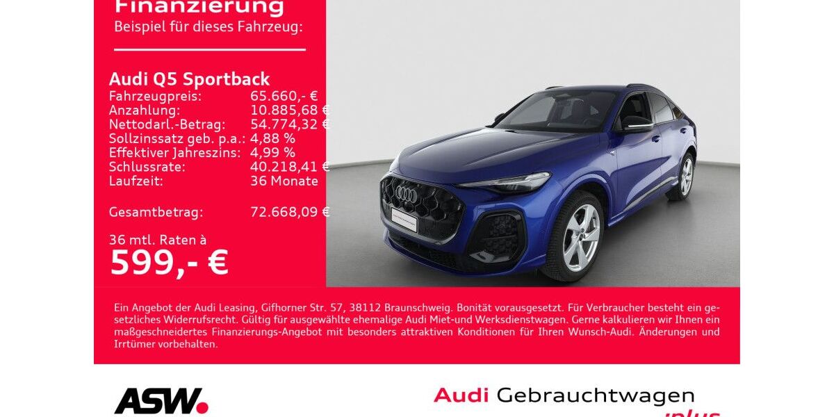 Audi Q5 5.990 km 65.660 &euro; Heilbronn 74074