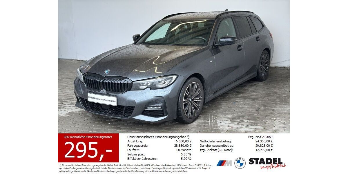 BMW 320 92.269 km 27.444 &euro; Heilbronn 74074