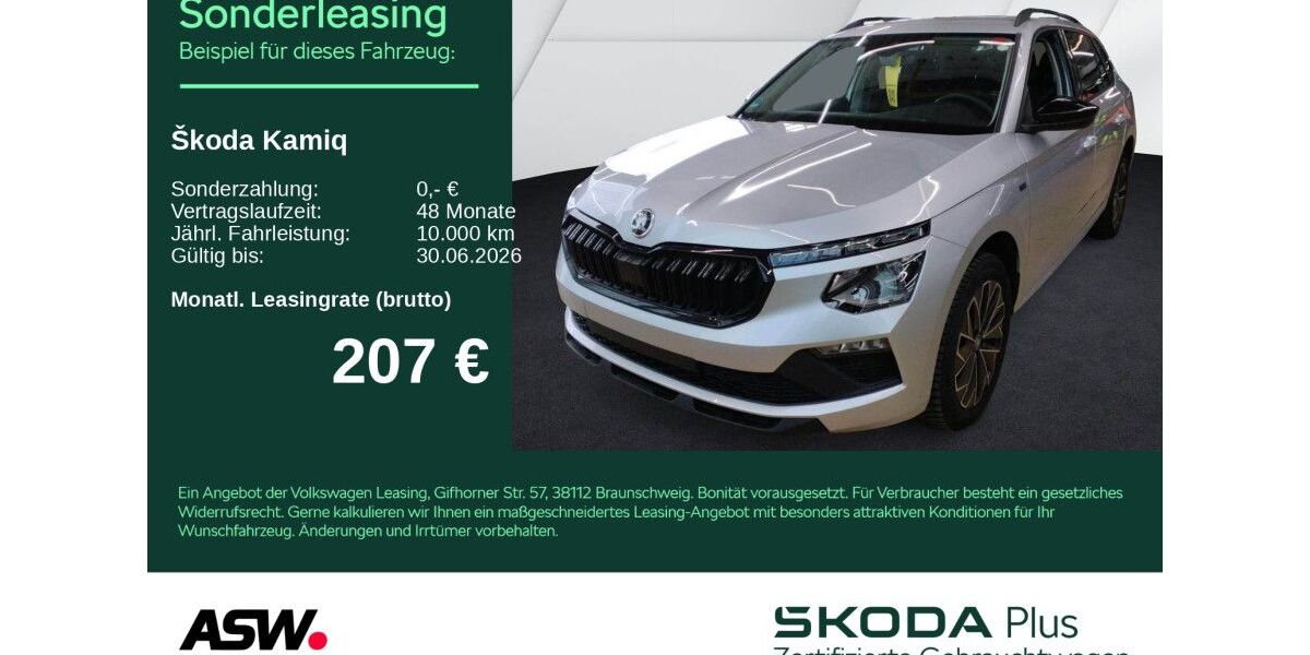 Skoda Kamiq 18.700 km 24.930 &euro; Heilbronn 74076