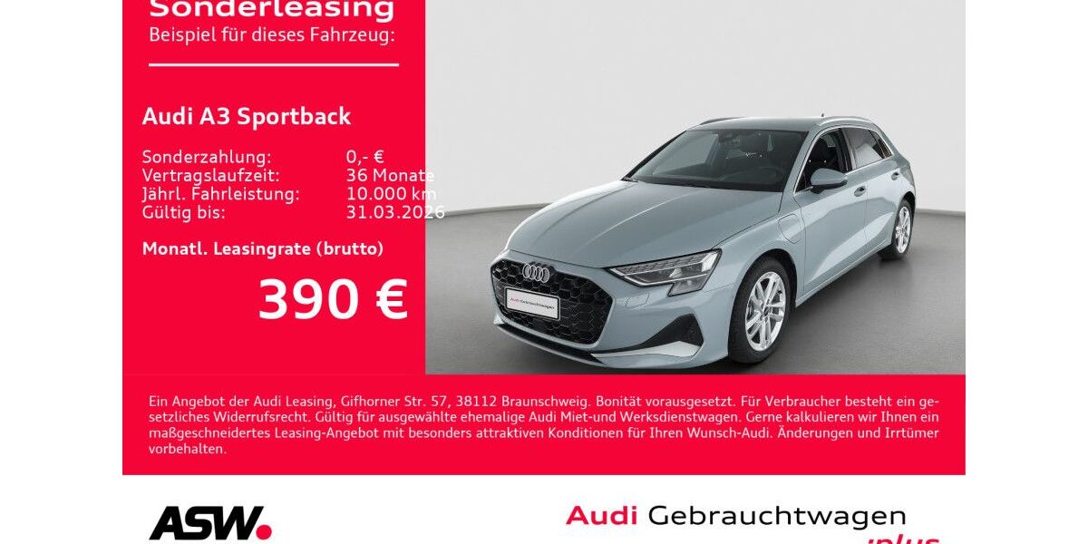 Audi A3 7.200 km 37.560 &euro; Heilbronn 74074