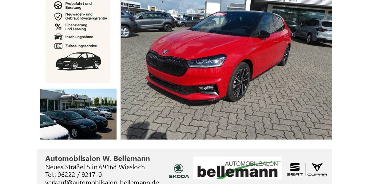Skoda Fabia 2.500 km 25.490 &euro; Wiesloch 69168