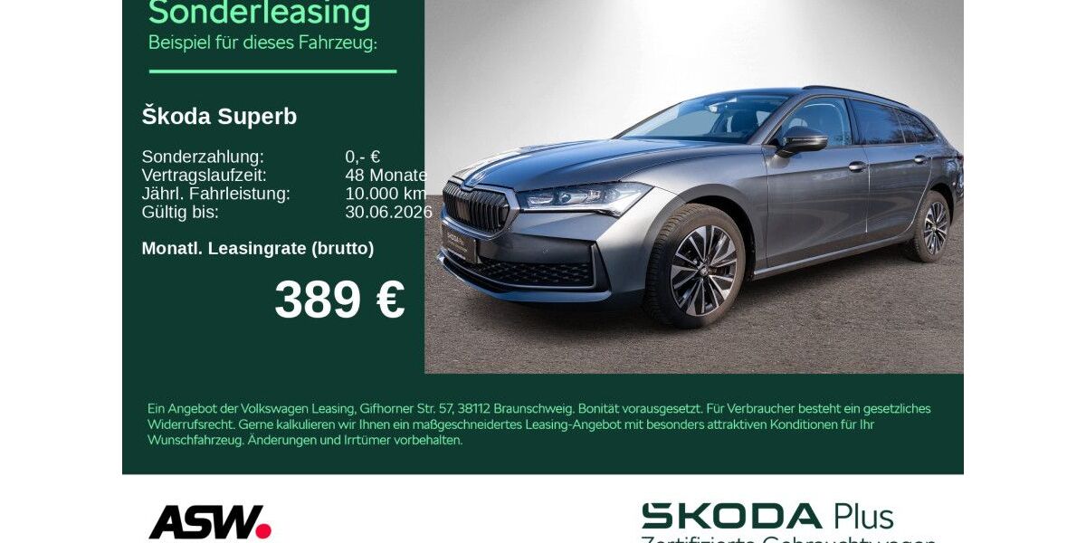 Skoda Superb 24.300 km 38.990 &euro; Heilbronn 74076