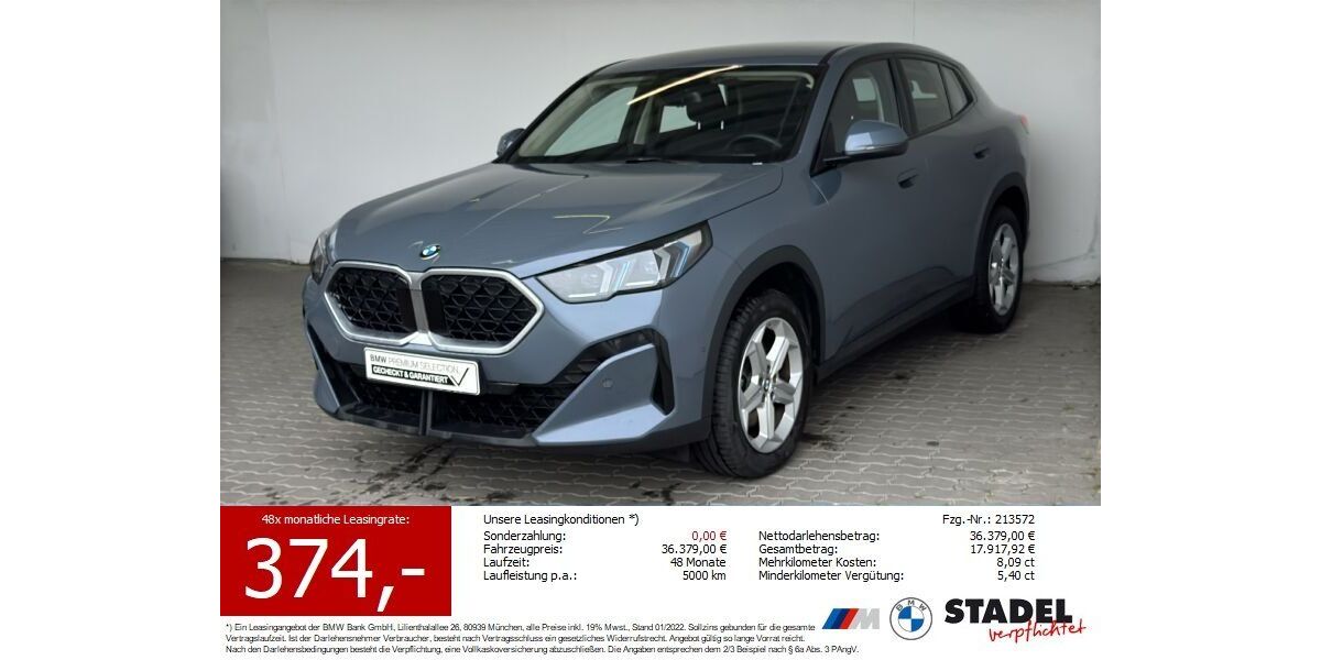 BMW X2 12.642 km 34.679 &euro; Heilbronn 74074