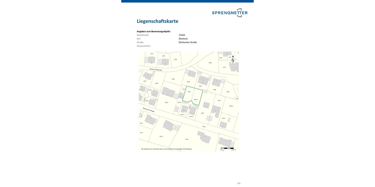 2 Baugrundstücke in ruhiger Wohnlage von Ötisheim-Schönenberg - Grundstück Ötisheim | Angebot:23844936