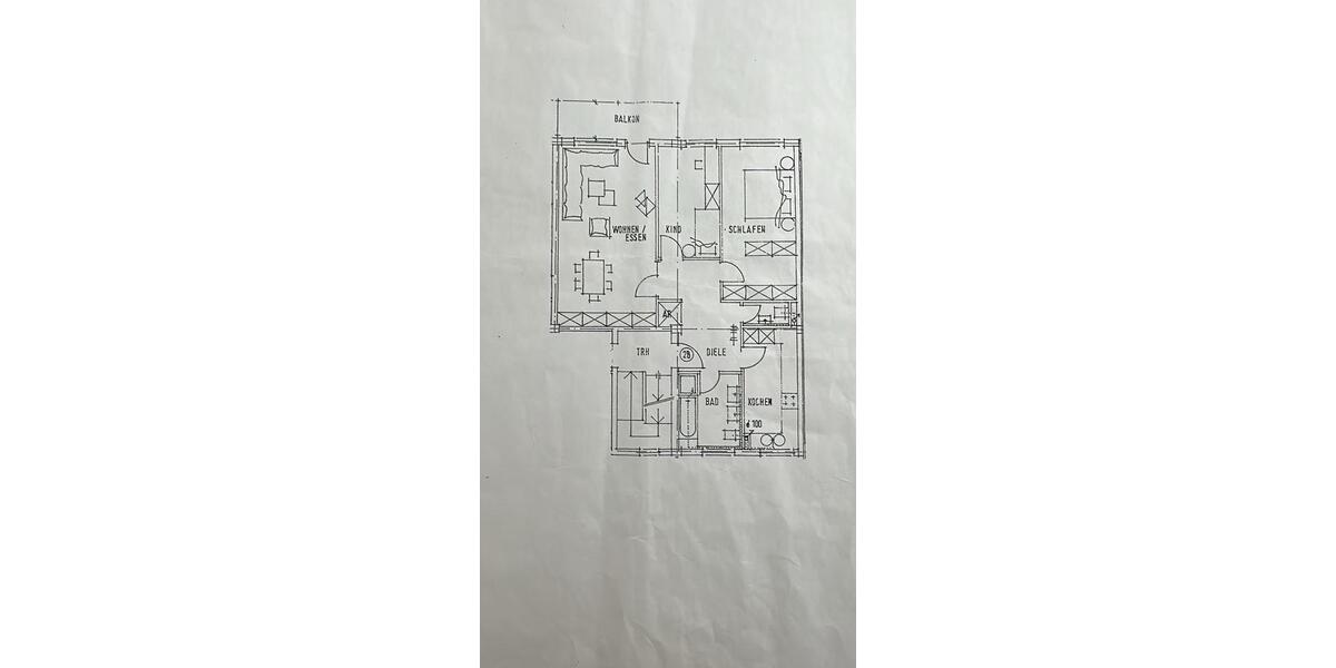 Etagenwohnung Bretten - 3 Zimmer, 97 m&sup2;, 289.000&euro; | Angebot:26381892