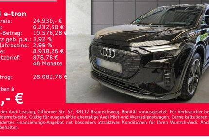 Audi Q4 e-tron 134.400 km 24.930 &euro; Heilbronn 74074