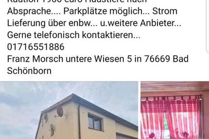 Wohnung Bad Schönborn - 3 Zimmer, 45 m&sup2;, 950&euro; | Angebot:24812318