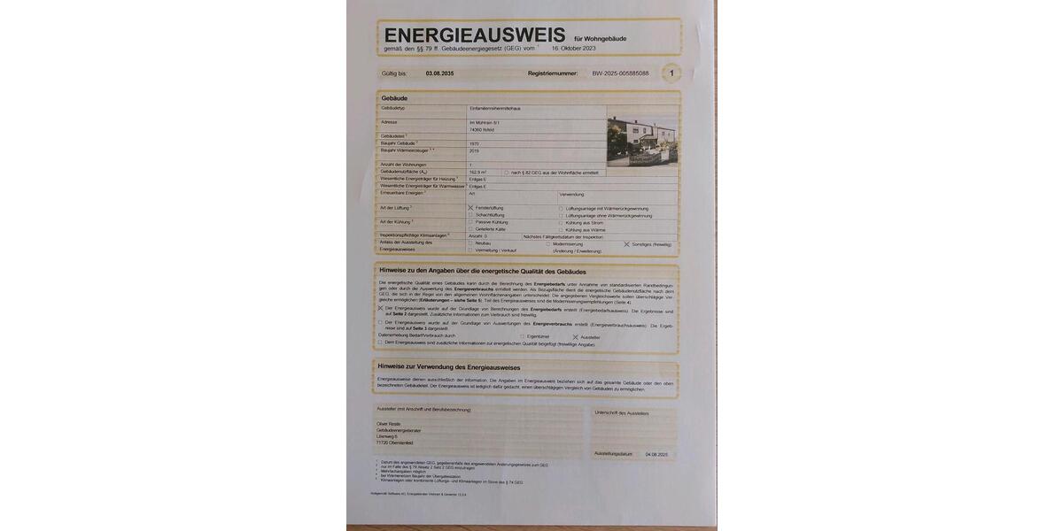 Reihenhaus Ilsfeld - 410.000&euro; | Angebot:25823874