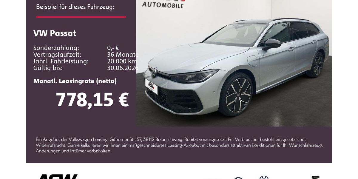 VW Passat 9.900 km 59.440 &euro; Bad Rappenau 74906