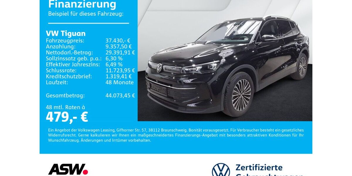 VW Tiguan 19.800 km 37.430 &euro; Bad Rappenau 74906